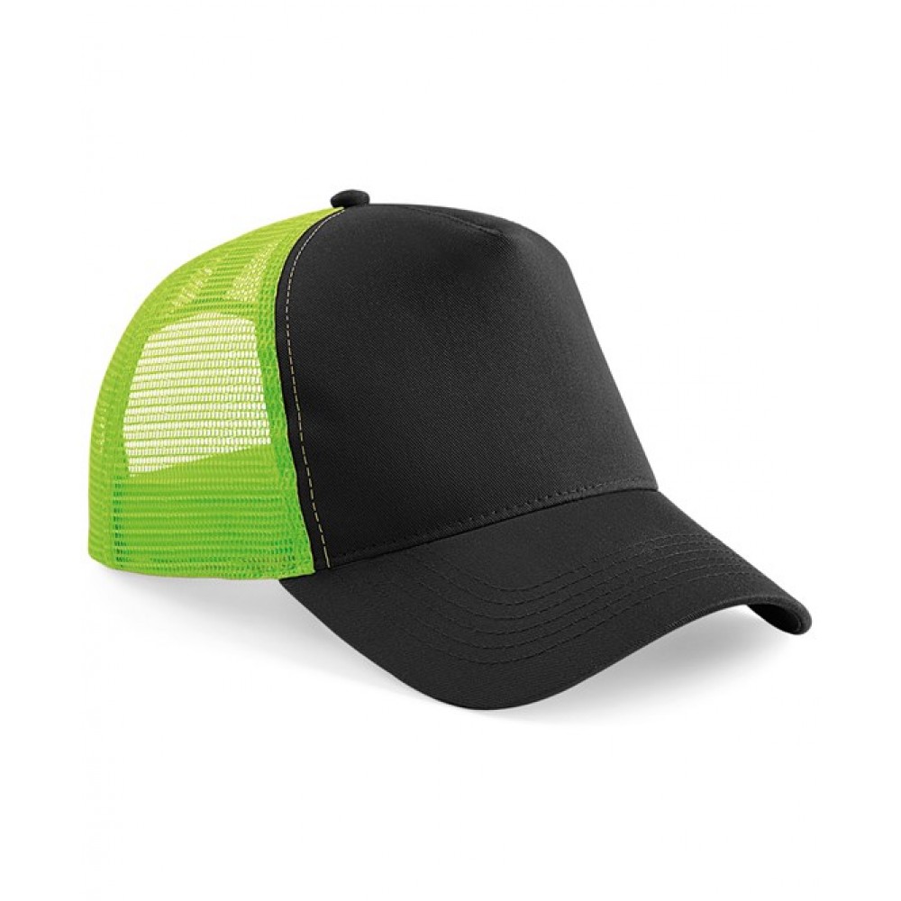 Beechfield Snapback Trucker Screen Printed Cap 