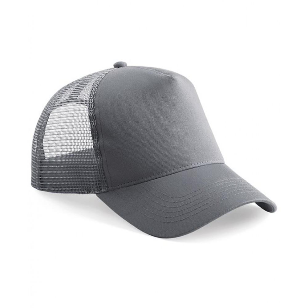 Beechfield Snapback Trucker Screen Printed Cap 