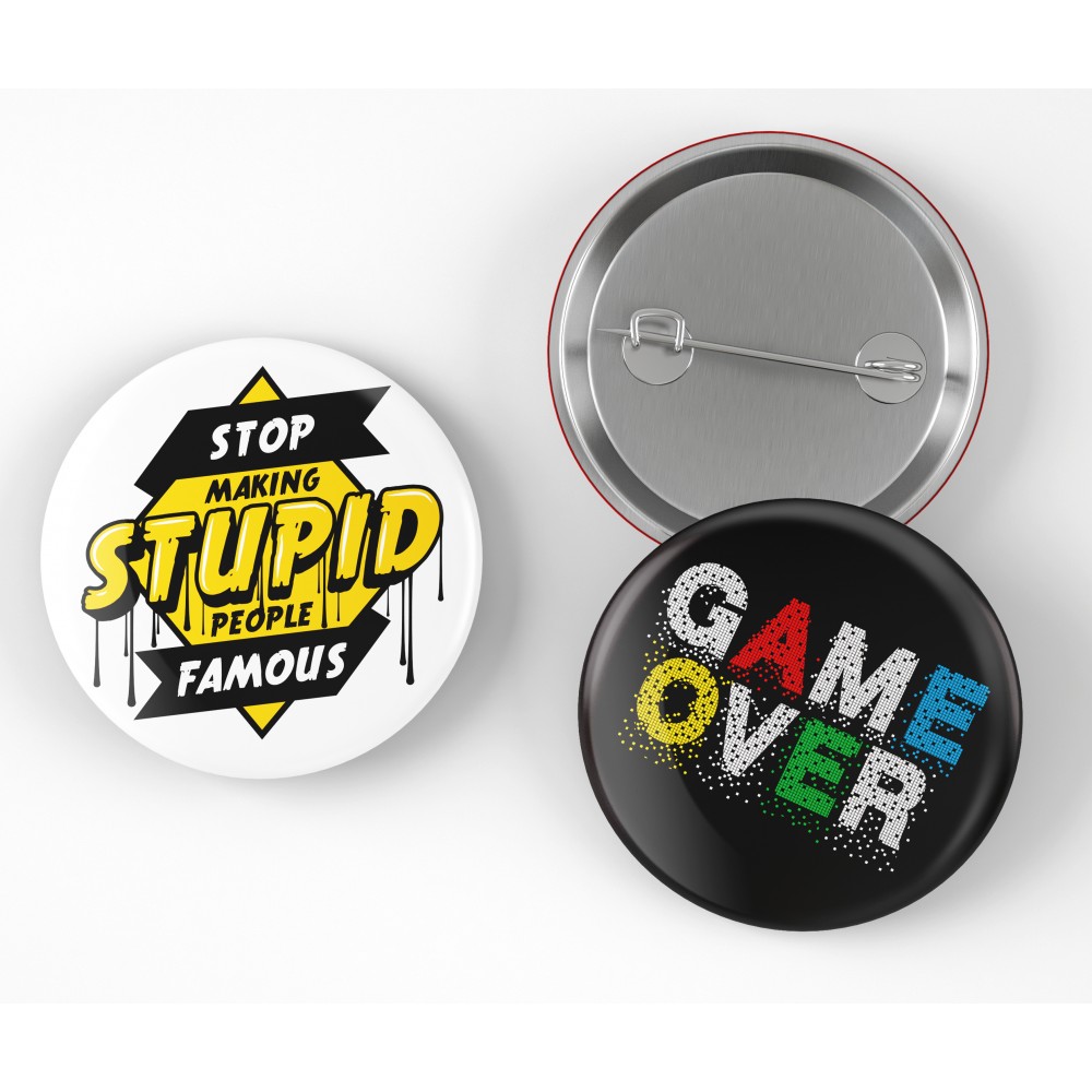 59mm Button Badges