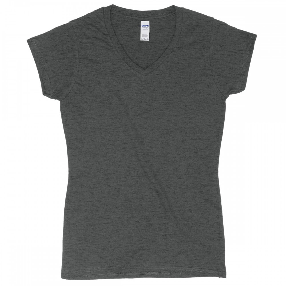 Gildan Ladies Softstyle V-Neck T-Shirt G64V00L
