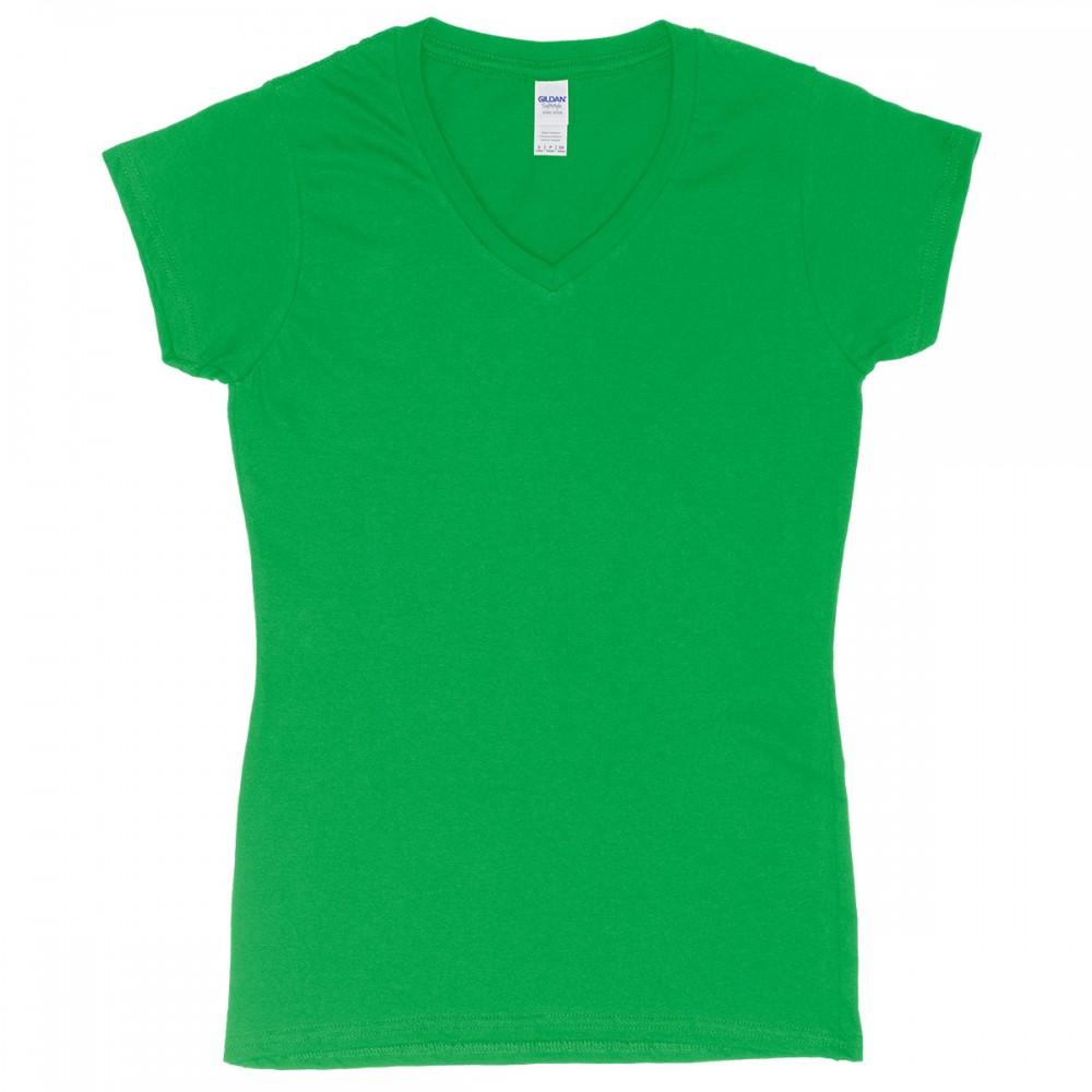 Gildan Ladies Softstyle V-Neck T-Shirt G64V00L