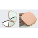 Custom Printed Compact Mirrors - Square Rounded Corners Rose Gold