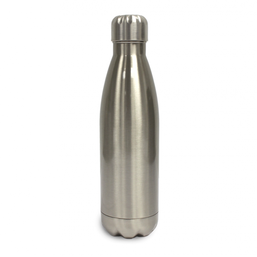 Full Colour Stainless Steel Water Bottle Gloss - 500ml / 17oz