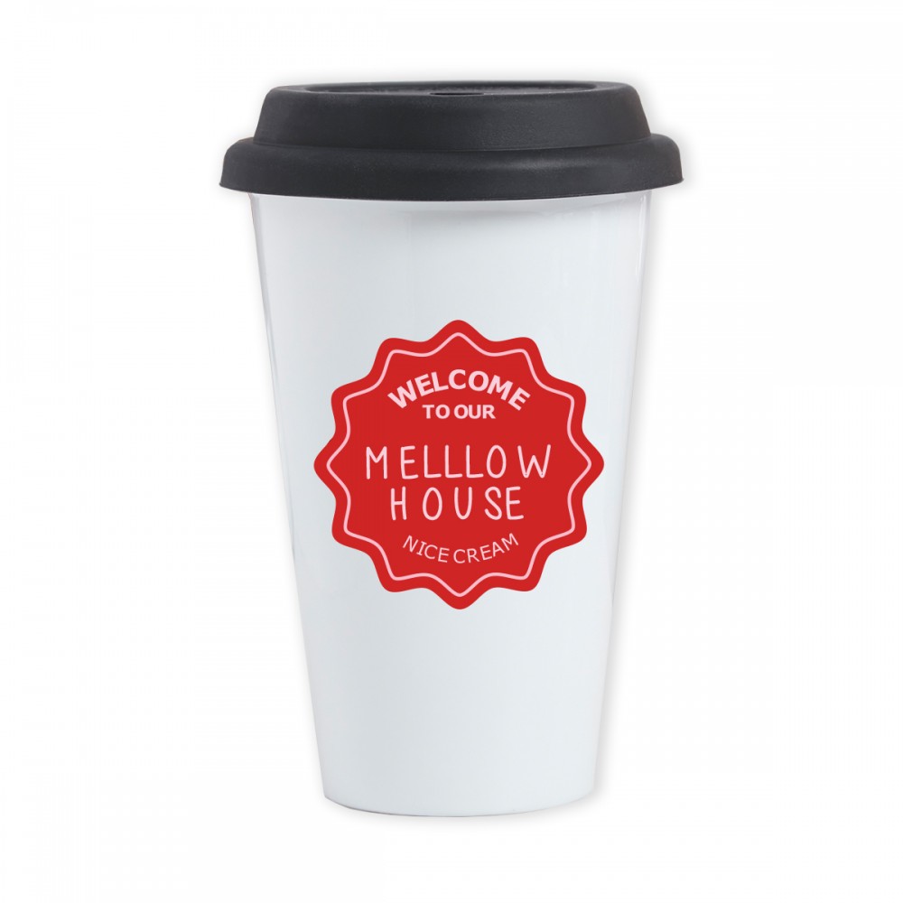 Full Colour Dual Wall Eco Travel Mugs