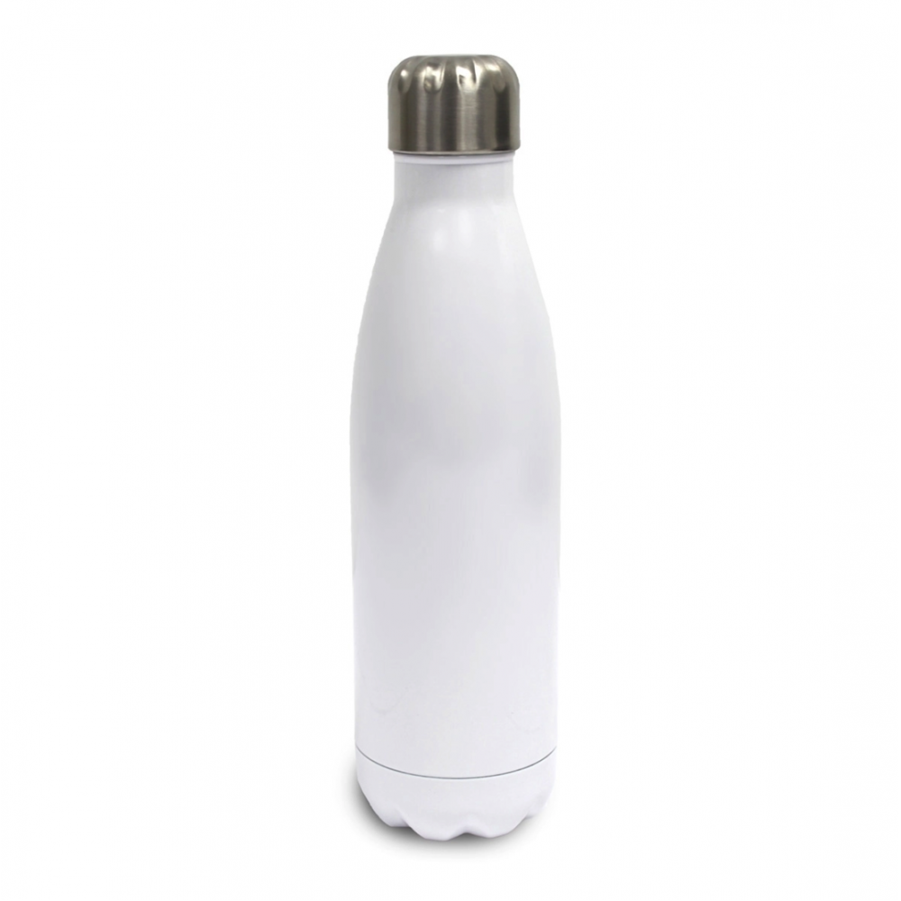 Full Colour Stainless Steel Water Bottle Gloss - 500ml / 17oz